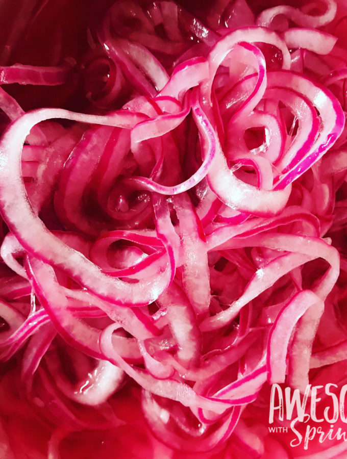 Quick & Easy Pickled Onions | Awesome with Sprinkles