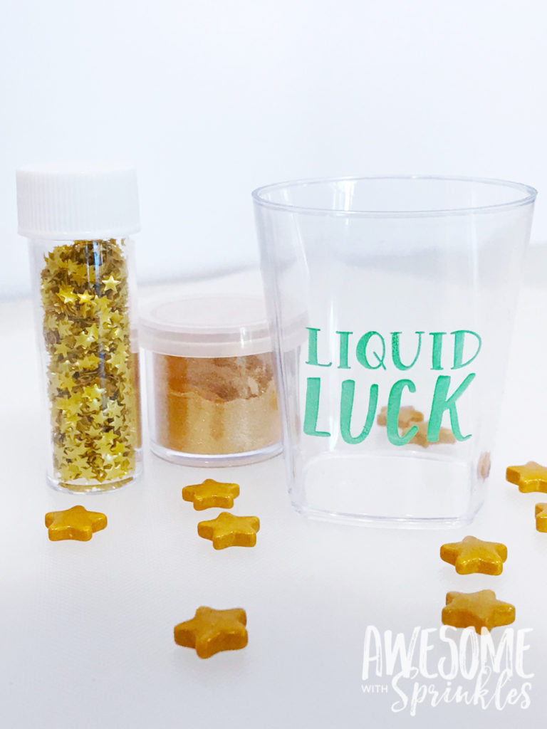 Butterscotch "Liquid Luck" Jelly Shots | Awesome with Sprinkles