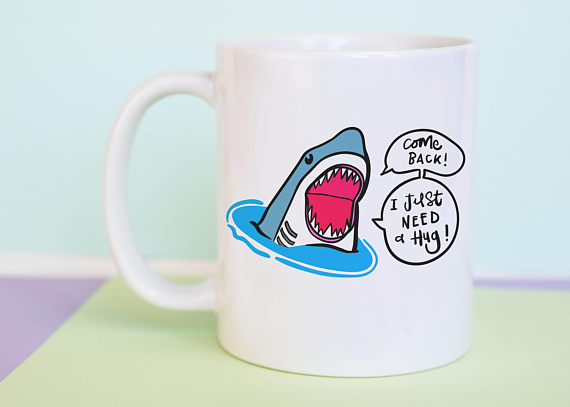 Shark Kitchen Gadgets Roundup for Shark Week | Shark Hug Mug