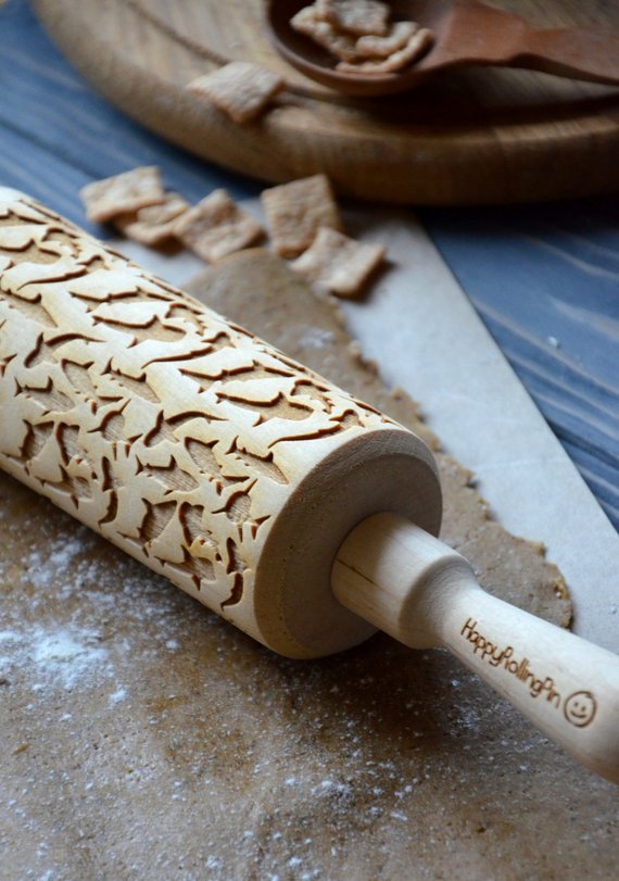 Shark Kitchen Gadgets Roundup for Shark Week | Shark Patterned Rolling Pin