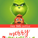 Merry Grinchsmas (free SVG cutfile)